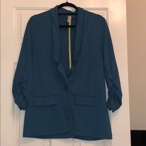 Soft Dark Teal Blazer